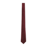 Burgundy Solid Tie 1