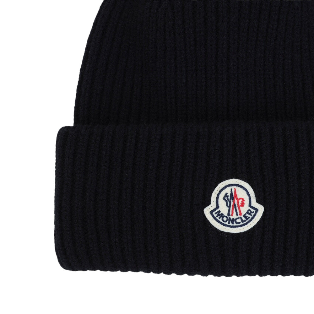 Black Logo Beanies Cap 2