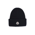 Navy Blue Logo Beanies Cap 1