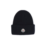 Navy Blue Logo Beanies Cap 1