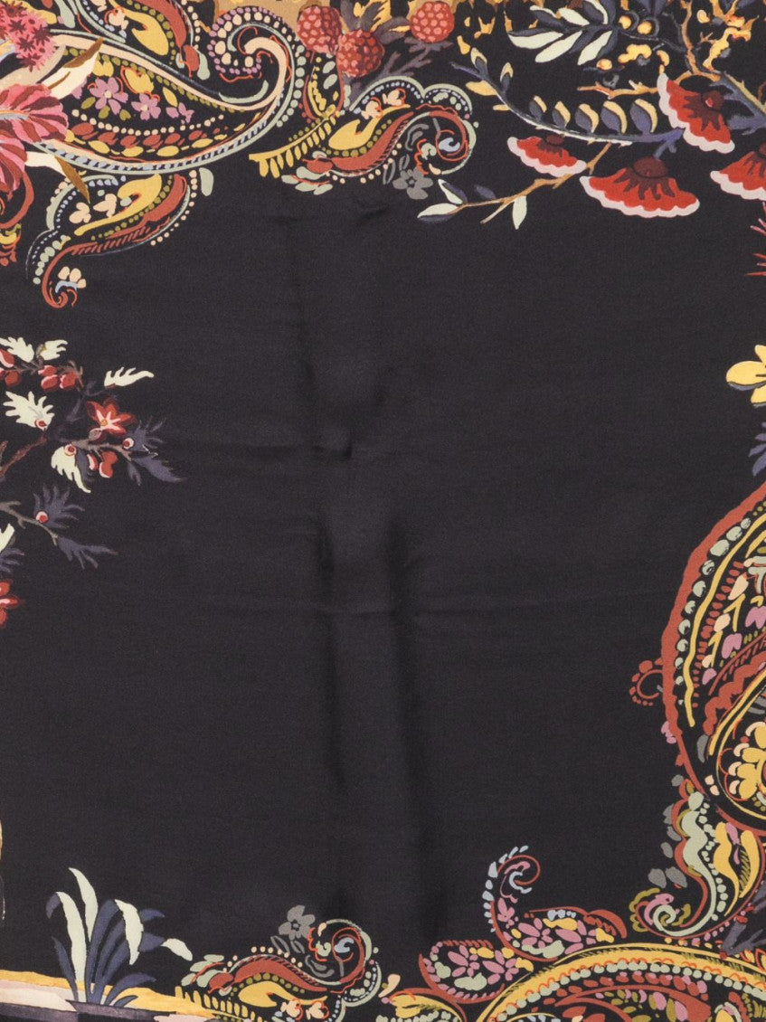 Black Printed Scarf 4