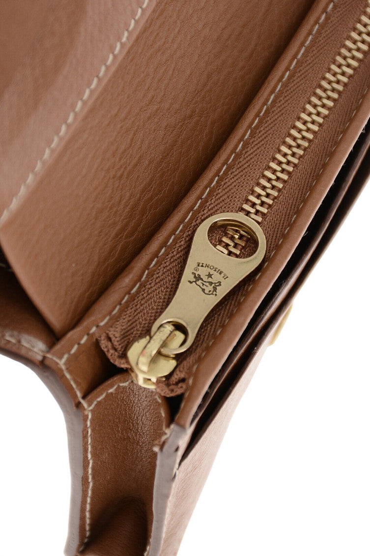 Brown Textured Wallet 4