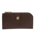 Brown Hammered Textured Wallet 1