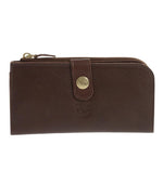 Brown Hammered Textured Wallet 1