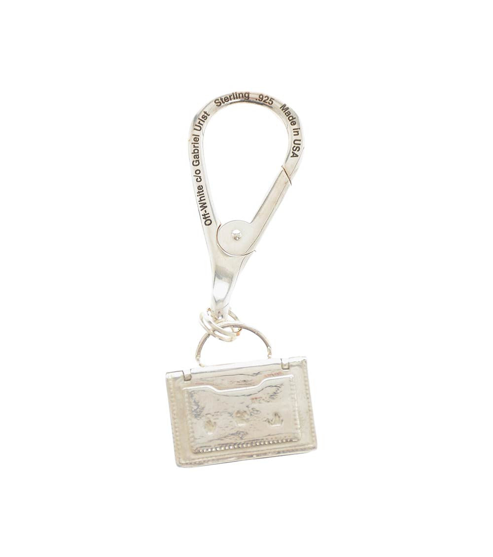 Silver Bag-Shaped Charm 2