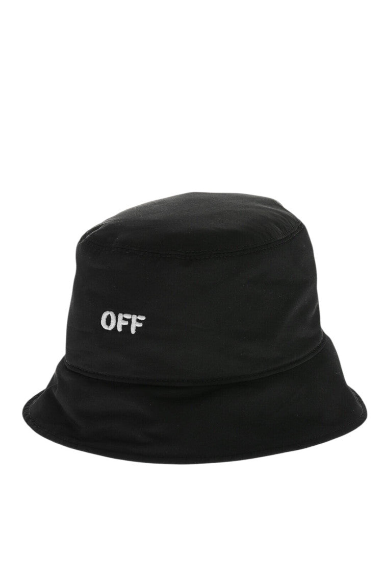 Black Reversible Two-Tone Bucket Hat 1