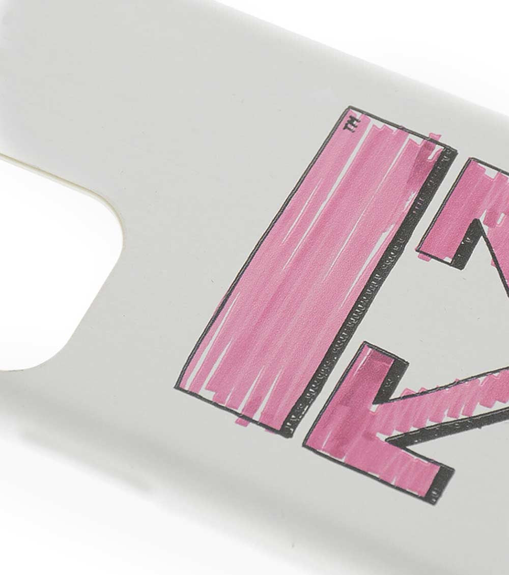 White IPhone 12 Printed Case 2