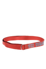 Red Logo Adjustable Belt 1