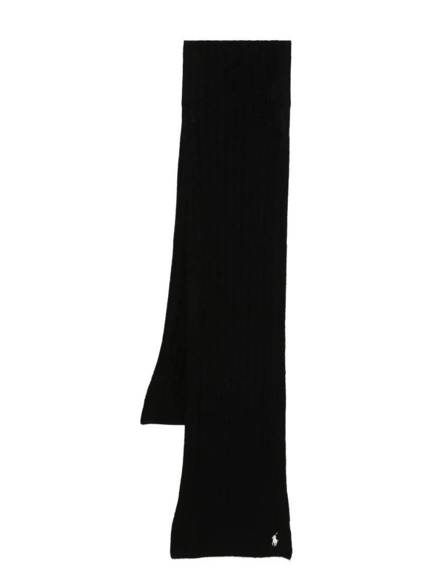 Black Logo Scarf 1