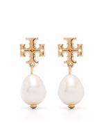 Golden Kira Pearl Drop Earrings 1