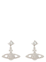 Silver Mini Bas Relief Drop Earrings 1