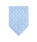 Light Blue Sailboat Graphic Tie 1