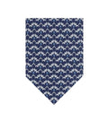 Navy Blue Graphic Tie 1