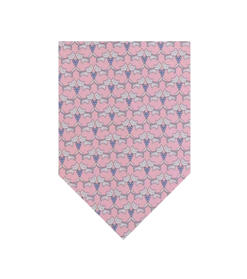 Pink Graphic Tie 1