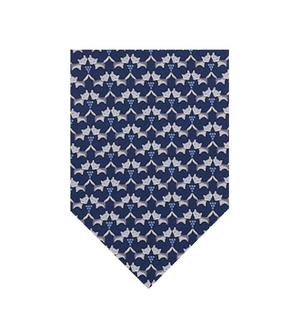 Blue Graphic Tie 1
