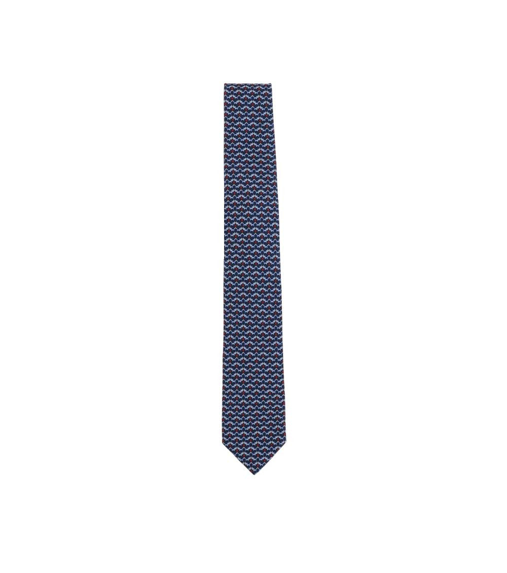 Blue Graphic Tie 2