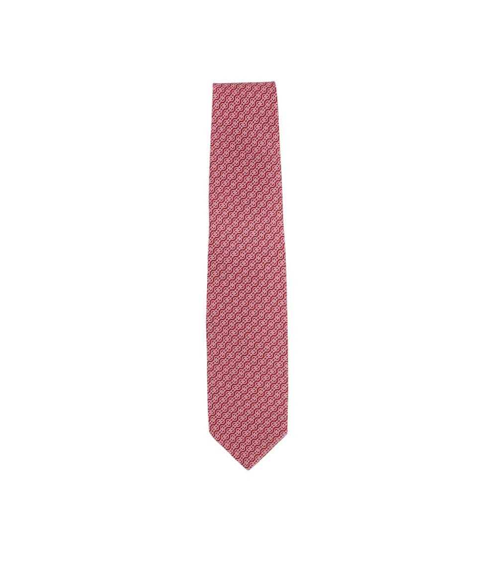 Red Printed Tie 2