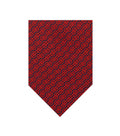 Red Geometric Tie 1
