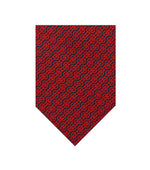 Red Geometric Tie 1