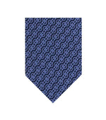 Blue Geometric Tie 1