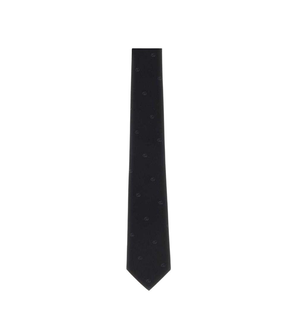 Black Logo Tie 2