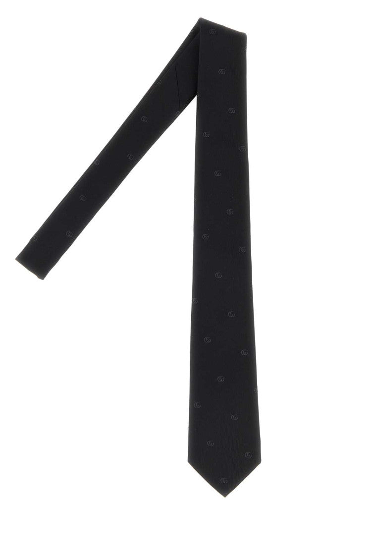 Black Logo Tie 3