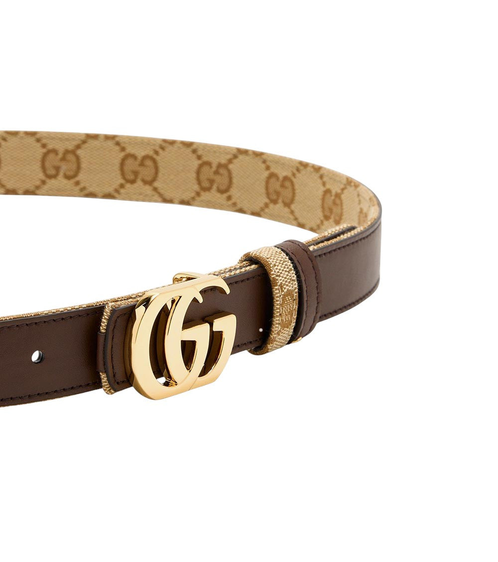 Beige GG Buckle Belt 2