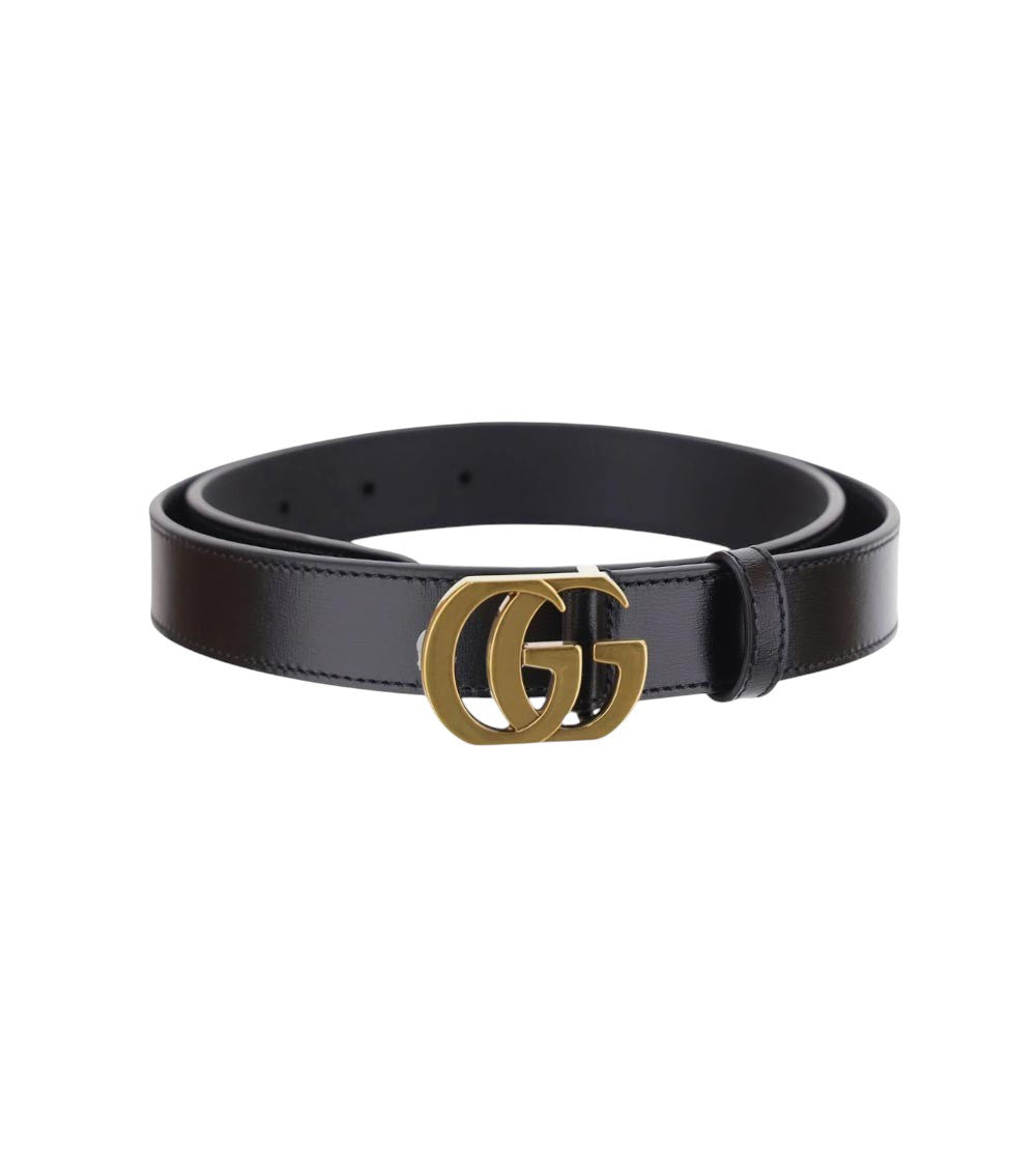 Black GG Buckle Belt 1