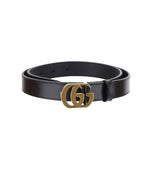Black GG Buckle Belt 1