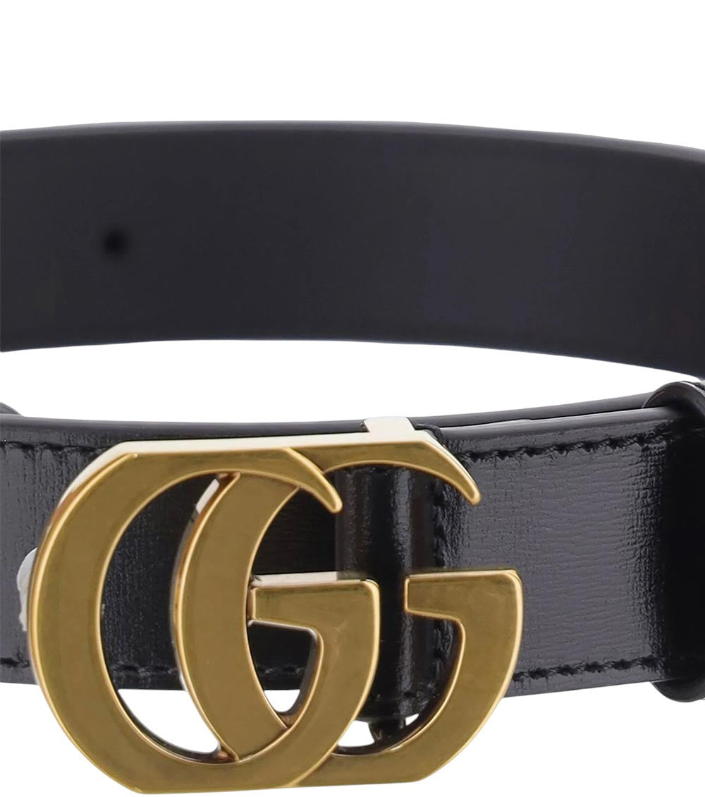 Black GG Buckle Belt 3