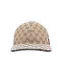 Beige GG Logo Baseball Cap 1