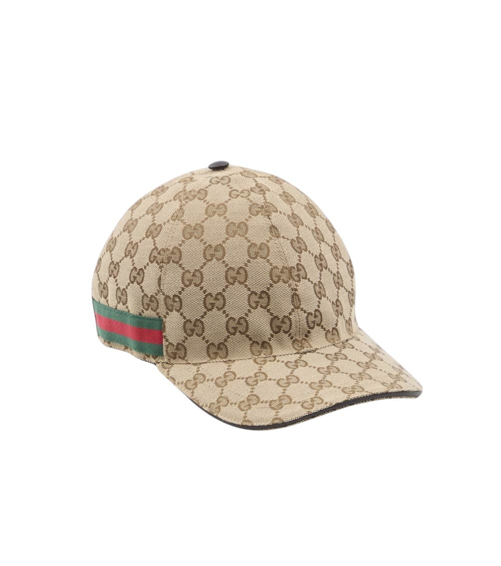 Beige GG Logo Baseball Cap 2