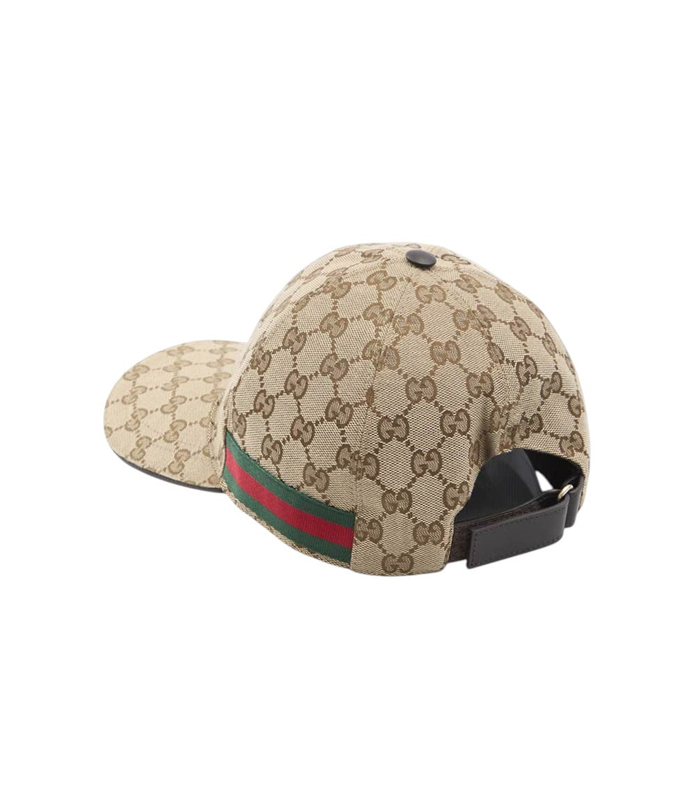 Beige GG Logo Baseball Cap 3