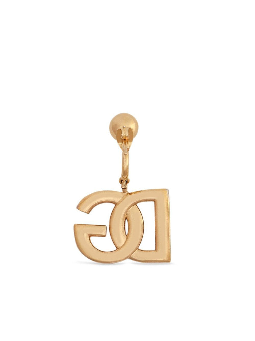 Golden DG Logo earrings 3