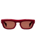 Red Oval Sunglasses 1