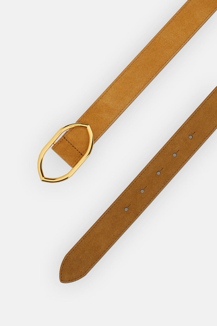 Light Brown Textured Belt 2