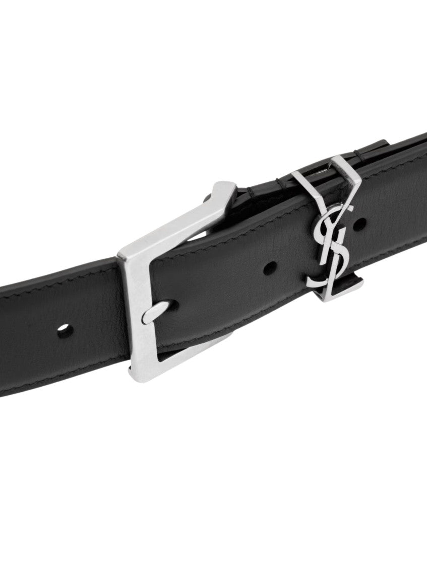 Black Cassandre Vadim Solid Belt 2