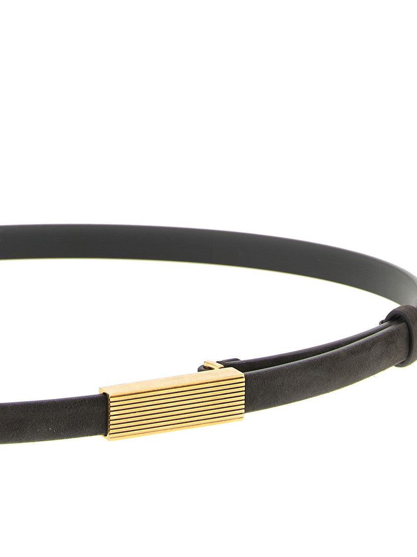 Brown 'Empire' Solid  Belt 3
