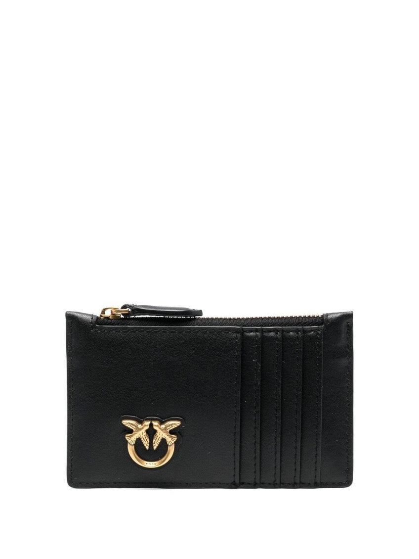 Black Logo Card Holder 1
