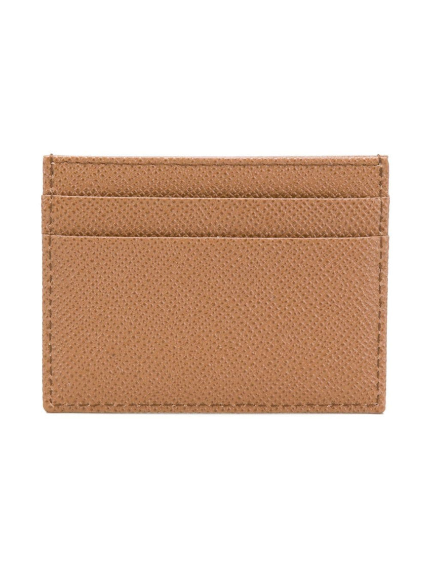 Brown Slick logo cardholder 2