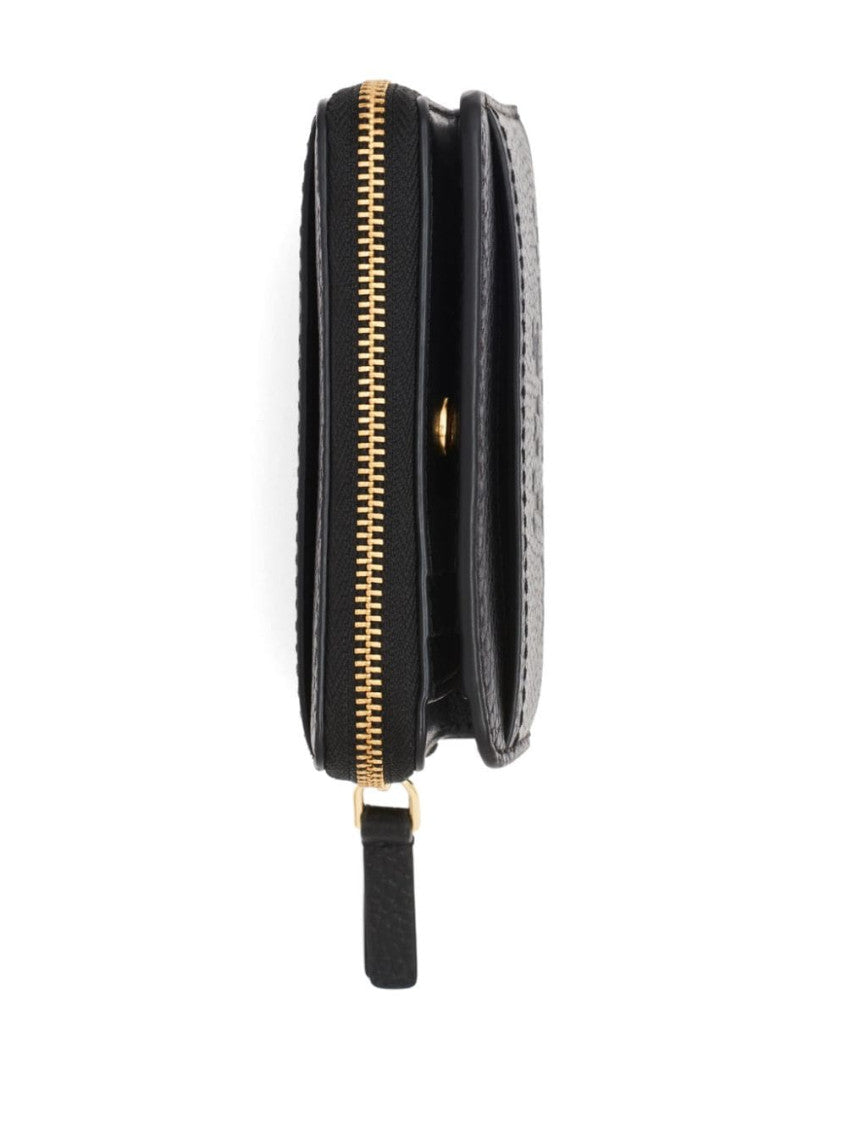 Black Mini compact wallet 2