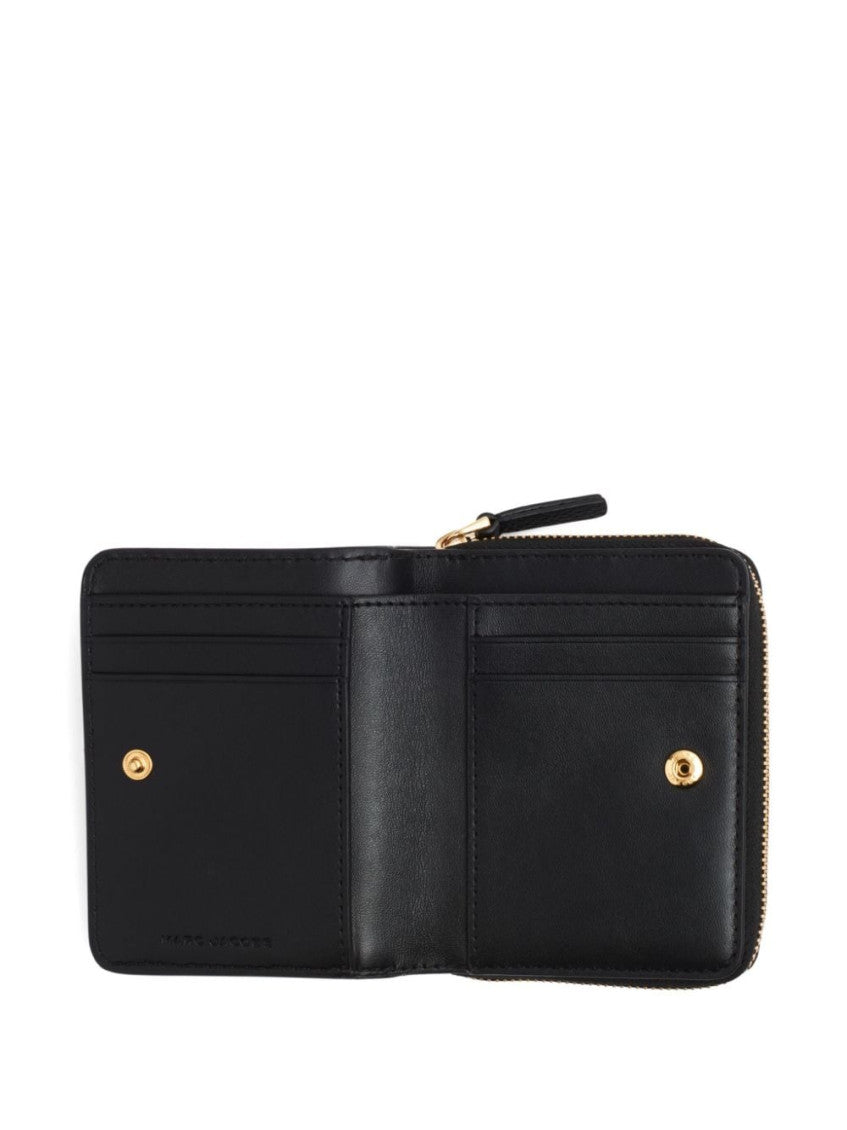 Black Mini compact wallet 4