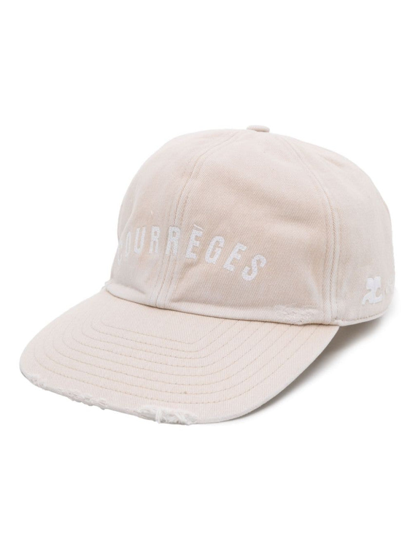 Light Beige Logo Hat 1