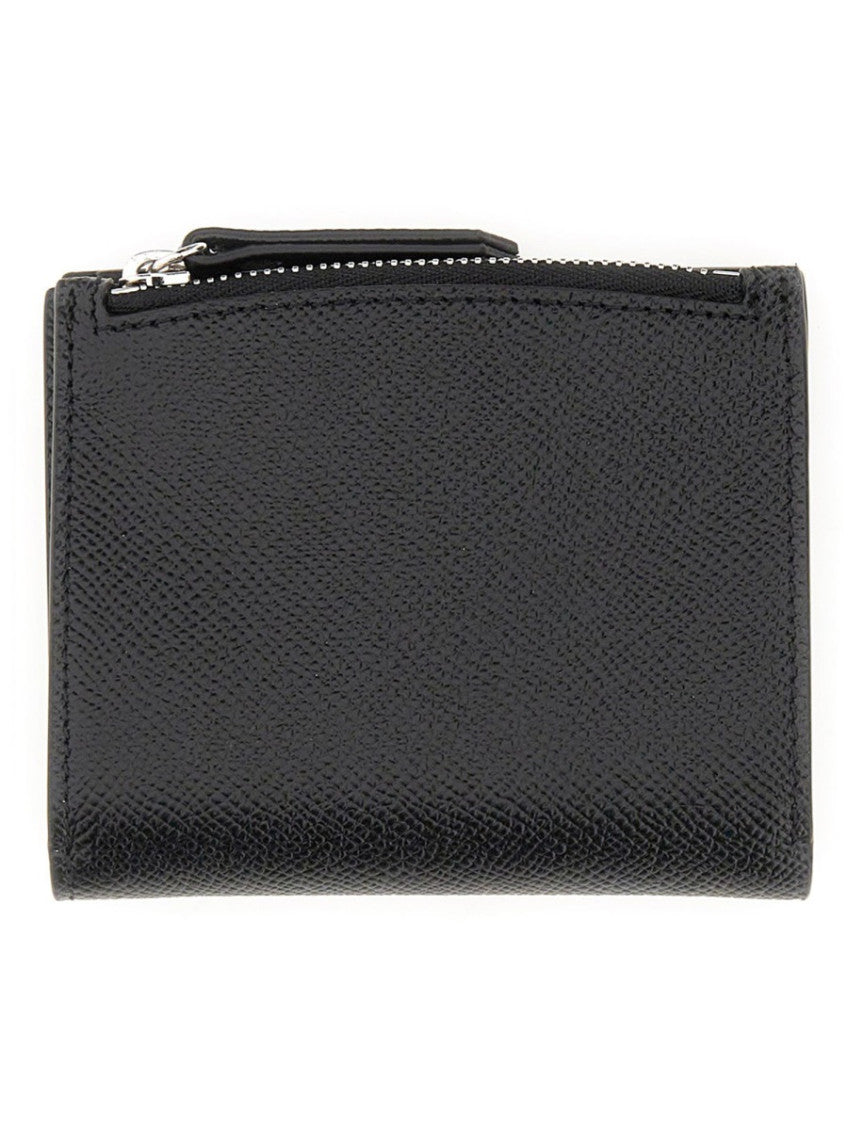 Black Textured Wallet 2