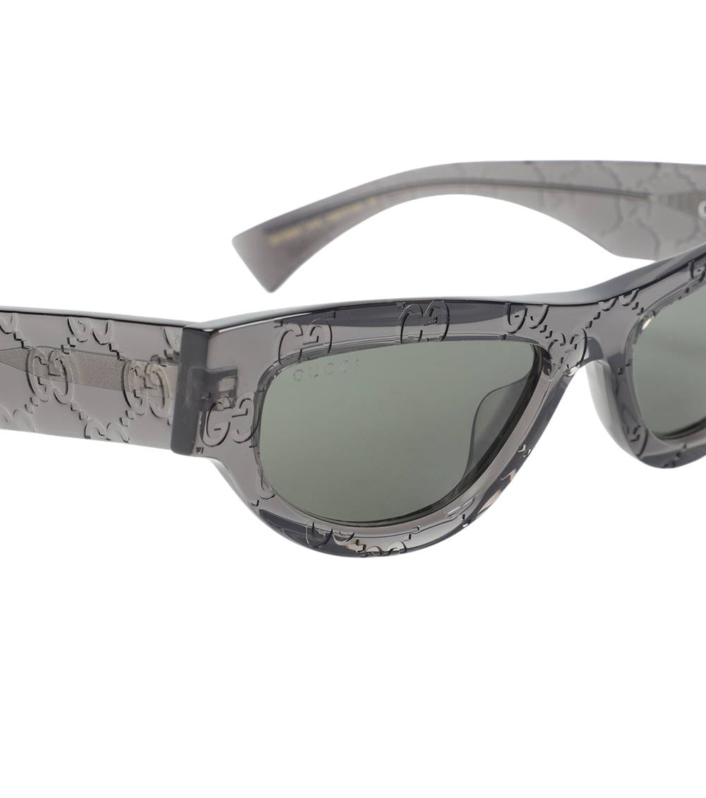 Grey Cat Eye Sunglasses 3
