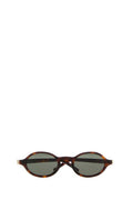 Brown Oval Sunglasses 1