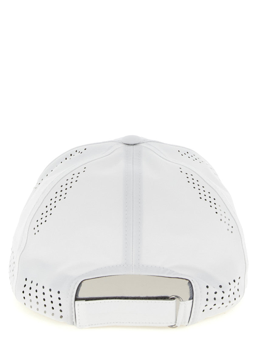White Logo Baseball Hat 3