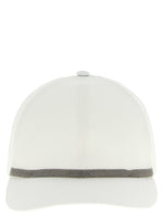 White Embellished Baseball Hat 1