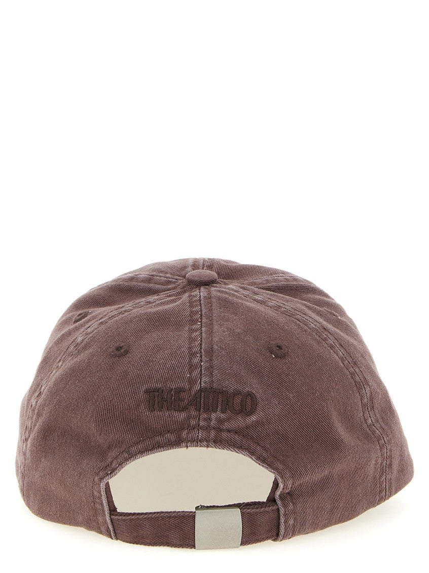 Brown Logo Baseball Hat 3