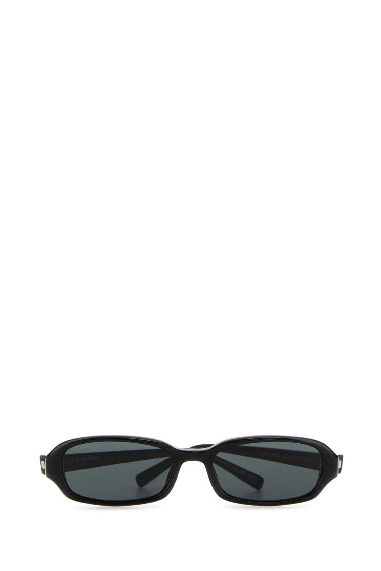Black Oval Sunglasses 1